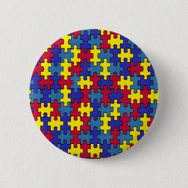 Autism Pinback Button (Front)
