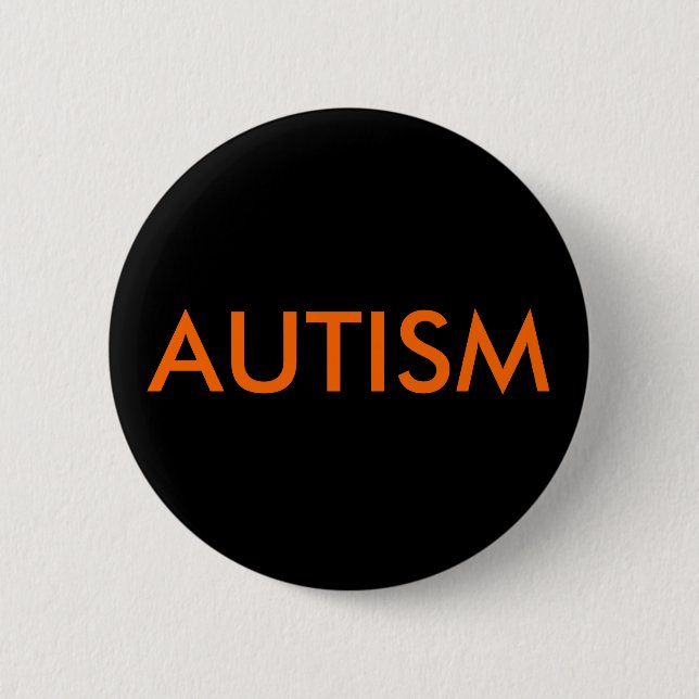 AUTISM PINBACK BUTTON (Front)
