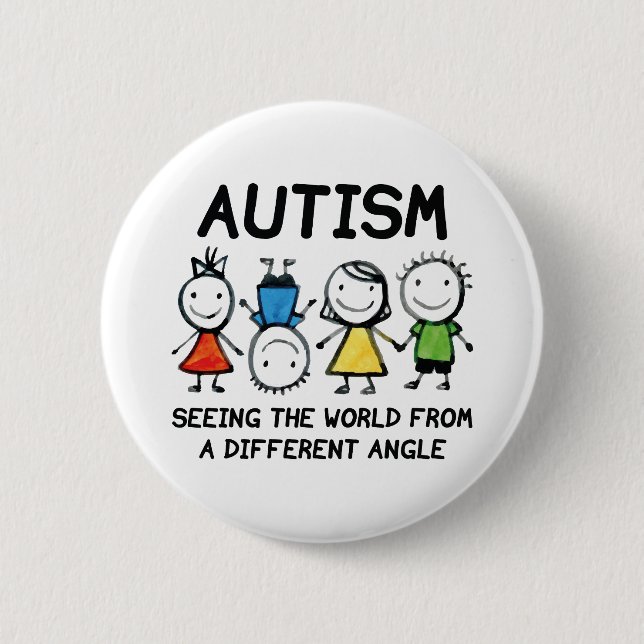 Autism Pinback Button (Front)