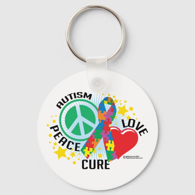 Autism PLC Keychain (Front)