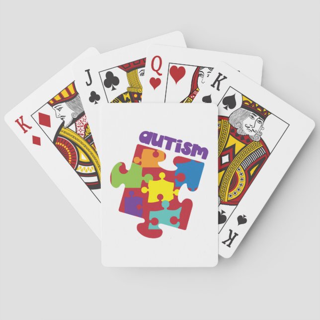 Autism Poker Cards (Back)