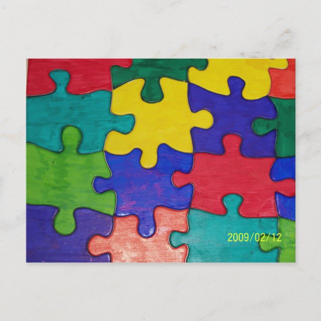 AUTISM POSTCARD (Front)