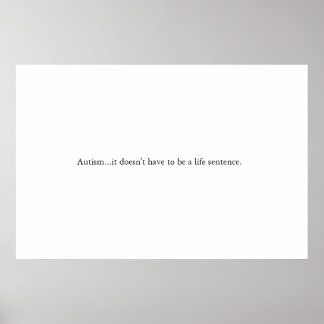 Autism Poster