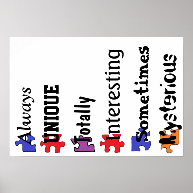 AUTISM POSTER (Front)