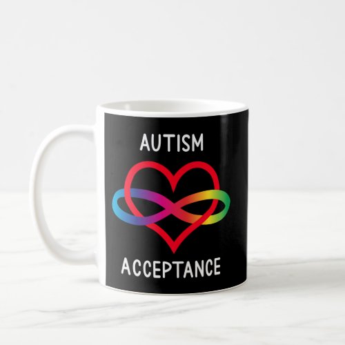 Autism Pro Acceptance Infinity Symbol For Neurodiv Coffee Mug