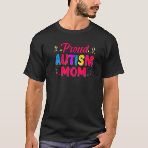 Autism Proud Mom Kids Autism Sister Boys T-Shirt