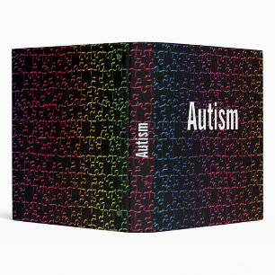 autism puzzel binder template