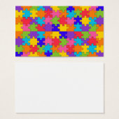 autism puzzle (Front & Back)