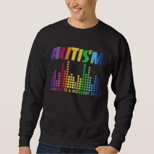 Autism Puzzle Autism Awareness Dancing To A Differ Sweatshirt