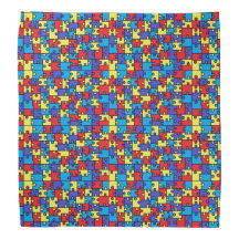 Autism Puzzle- Bandana