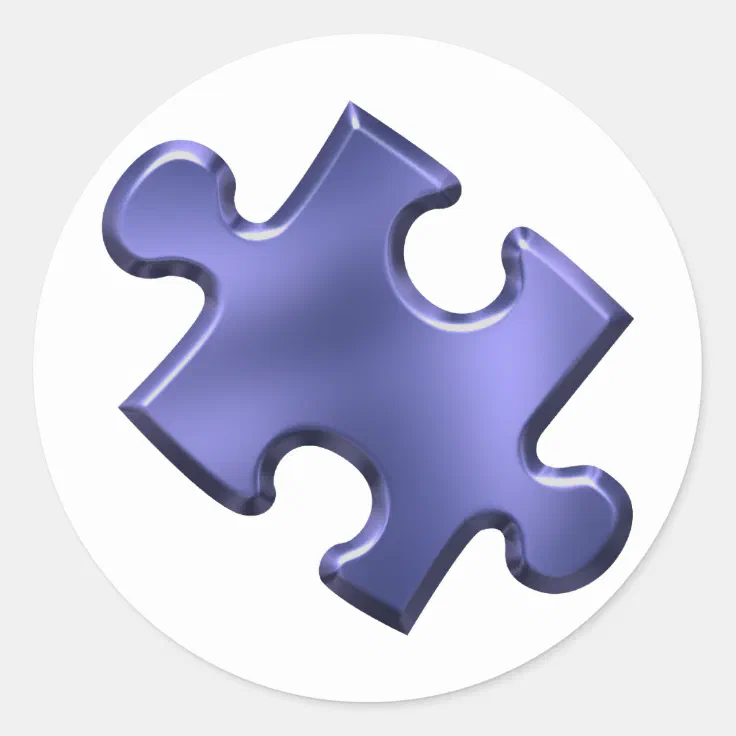 autism blue puzzle piece