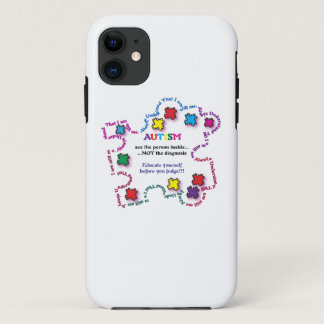 Autism Puzzle Piece iPhone 11 Case