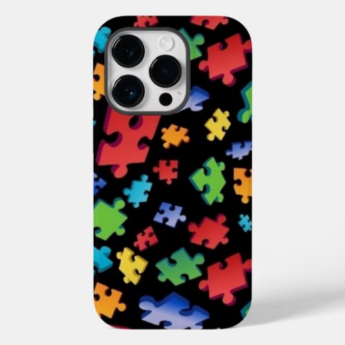 Autism Puzzle Pieces Case_Mate iPhone 14 Pro Case