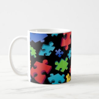 Autism Puzzle Pieces Coffee Mug