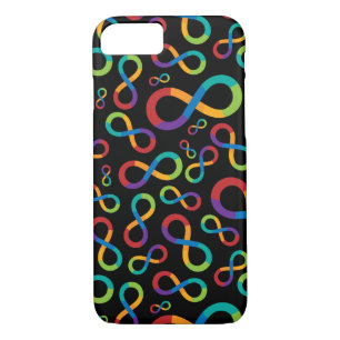Autism Rainbow Infinity Neurodiversity iPhone 8/7 Case