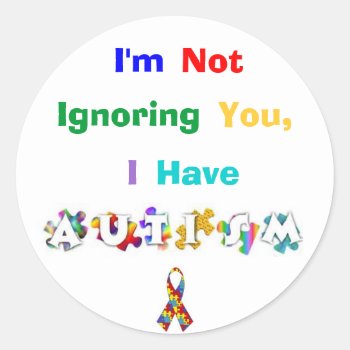 "autism Rainbow" Sticker Sheets by kokobaby at Zazzle