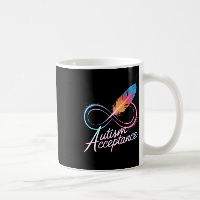 Autism Red Instead  Coffee Mug (Right)