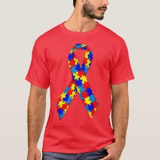 Autism Ribbon Autism Awareness Day T-Shirt