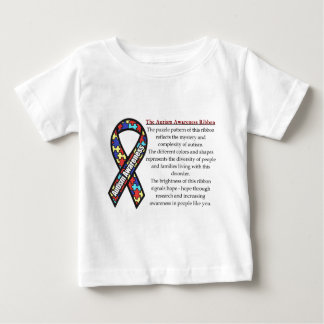 Autism Ribbon meaning Baby T-Shirt