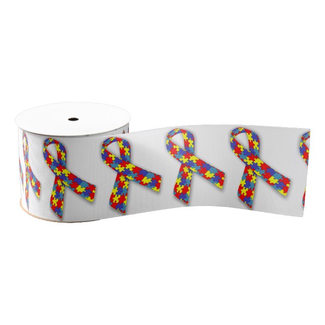 Autism Ribbon Ribbon (Spool)