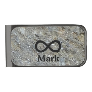 Autism Rocks Infinity Symbol Money Clip