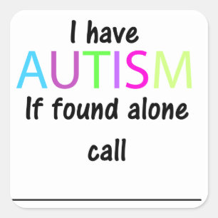 Autism Safety Stickers