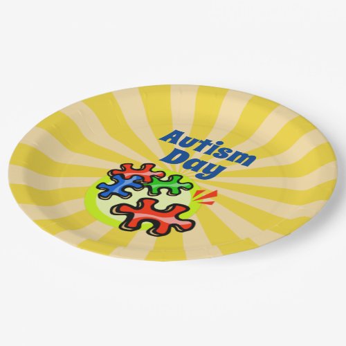 Autism schoolevents Paper Plates 9