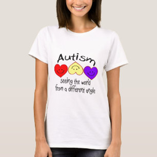 Autism, Seeing The World From A Different Angle T-Shirt