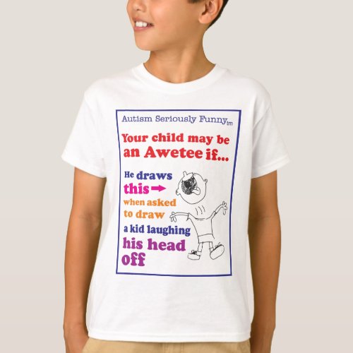 Autism Seriously Funny Merchandise T_Shirt