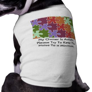 Autism Service Dog Uniform T-Shirt