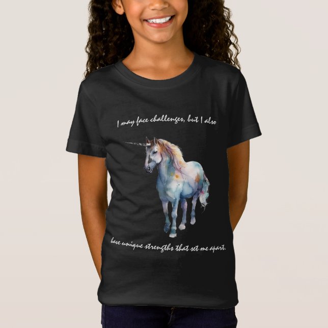 Autism shirt - Unique Strengths (Front)