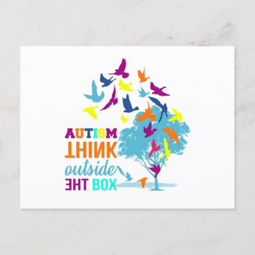 Autism Shirts _ Autism Awareness Ribbon T_shirts Announcement Postcard