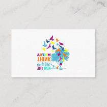 Autism Shirts - Autism Awareness Ribbon T-shirts Business Card