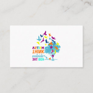 Autism Shirts - Autism Awareness Ribbon T-shirts Business Card
