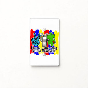 Autism Single Toggle Light Switch Cover