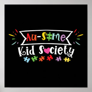 Please Be Kind I Have AUTISM Poster