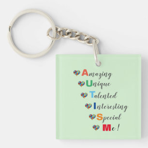 Autism - Special & Amazing Me! Keychain