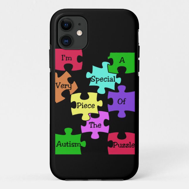 Autism Special Puzzle Piece iPhone 5 Case (Back)
