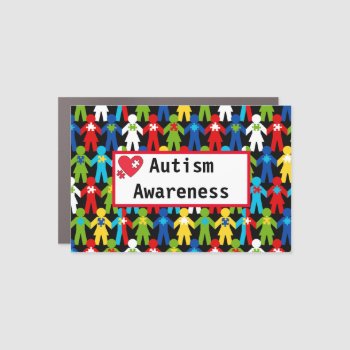 Autism Spectrum Awareness Puzzle Car Bumper Magnet by Frasure_Studios at Zazzle
