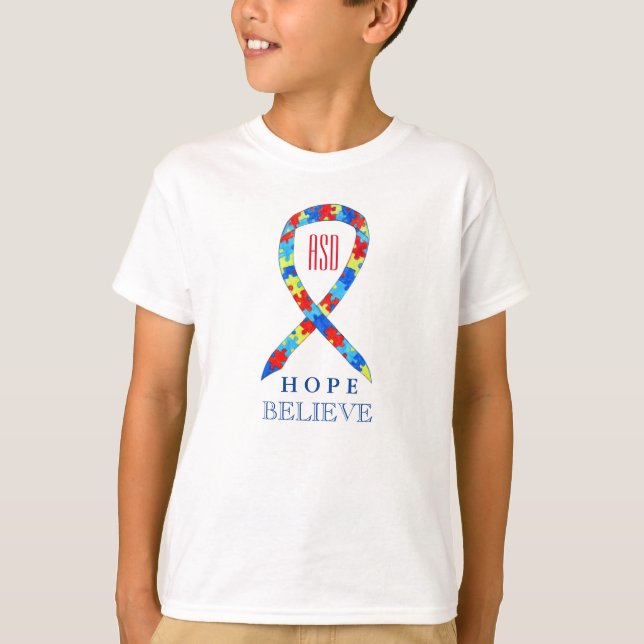 Autism Spectrum Disorder (ASD) Awareness Shirt (Front)