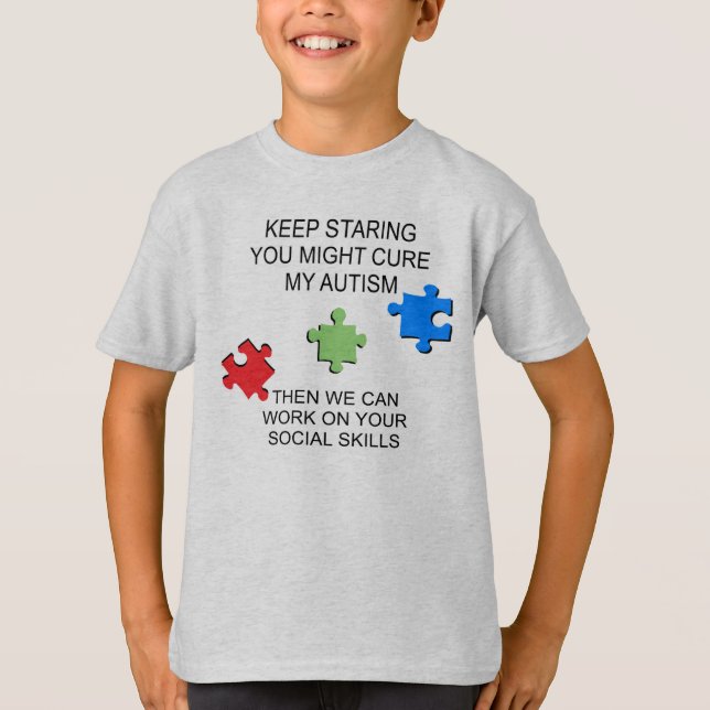 Autism Spectrum Disorder Awareness T-Shirt (Front)