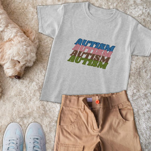 Autism Spectrum Disorder fun colorful T-Shirt