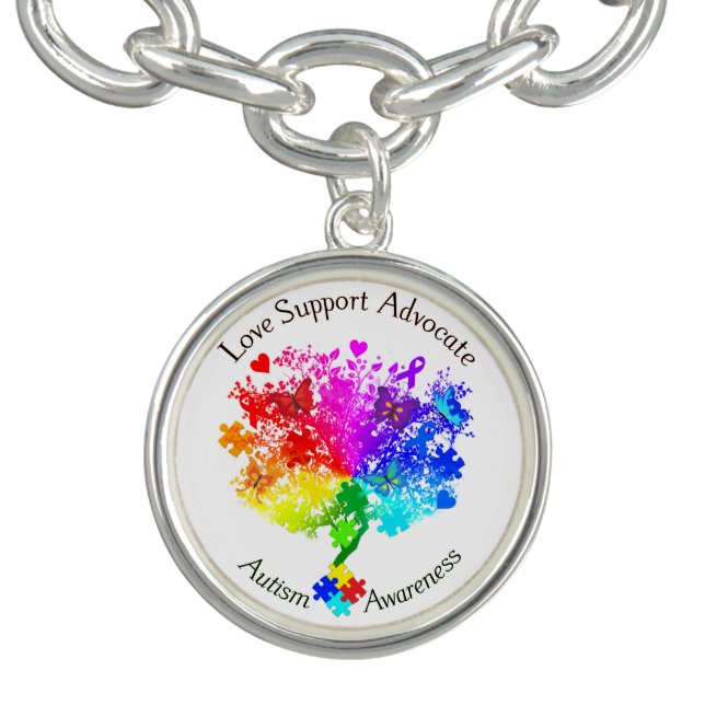 Autism Spectrum Tree Bracelet (Design)