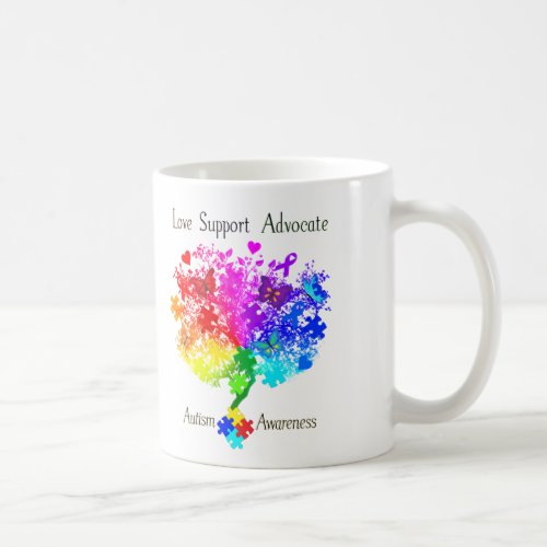 Autism Spectrum Tree Coffee Mug