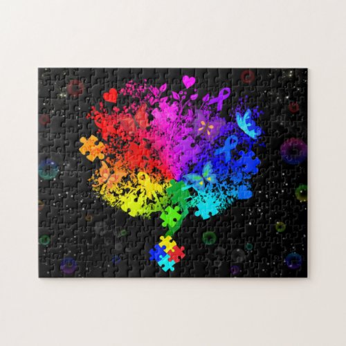 Autism Spectrum Tree Jigsaw Puzzle