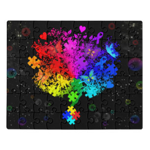 Autism Spectrum Tree Jigsaw Puzzle