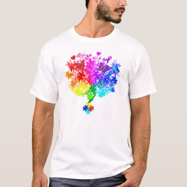 Autism Spectrum Tree T-Shirt