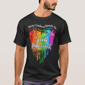 Autism Speech Language Pathologist Jigsaw Puzzle H T-Shirt