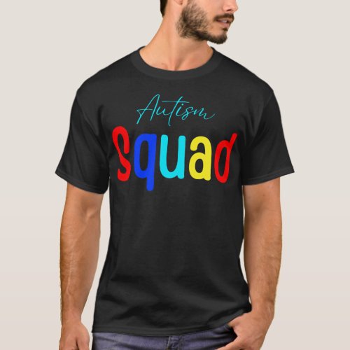 Autism Squad T_Shirt
