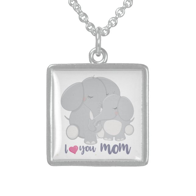 Autism Sterling Silver Necklace (Front)